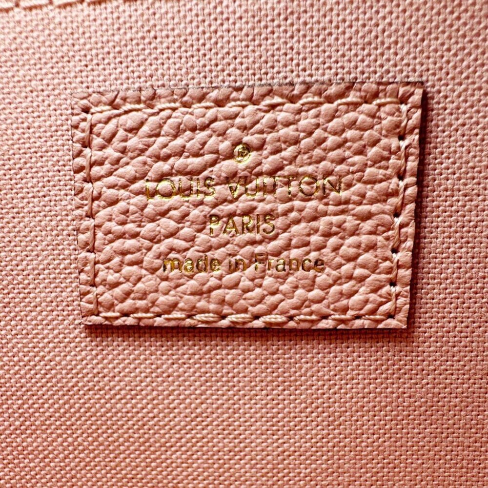 Louis Vuitton Daily Pouch Empreinte Leather Clutch Rose Poudre - Picture 13 of 14